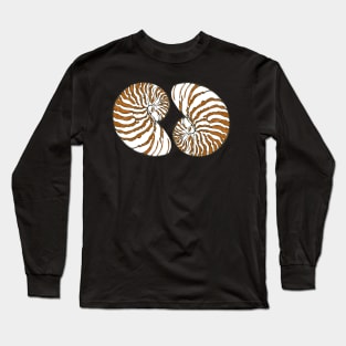 Nautilus shell design Long Sleeve T-Shirt